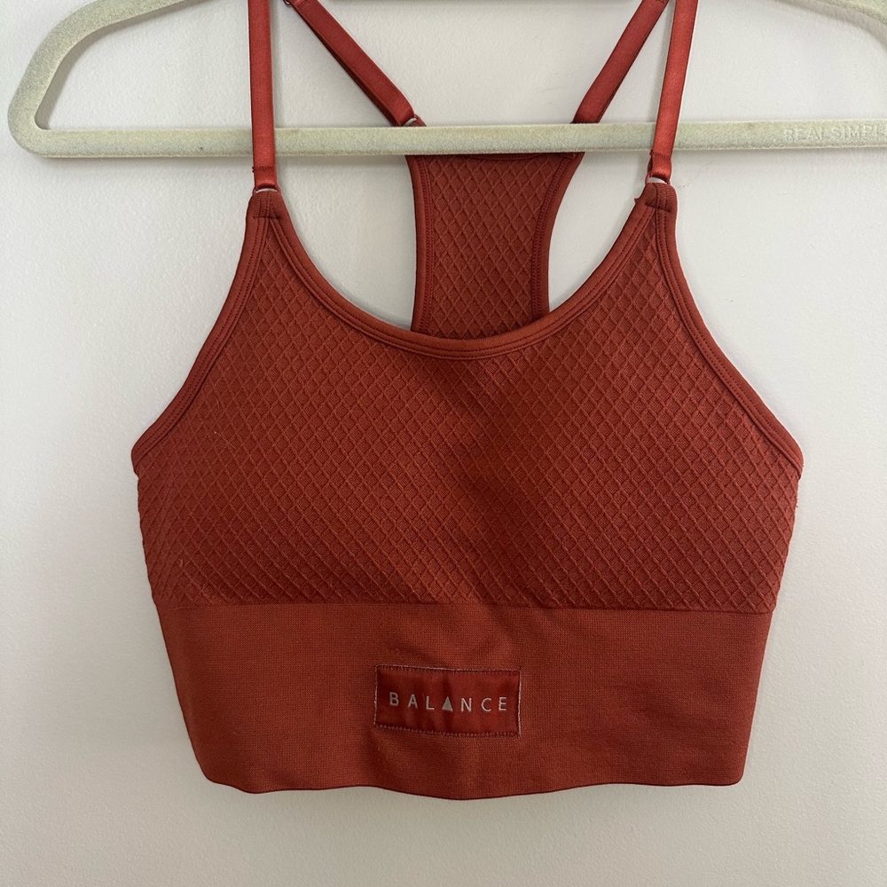 Balance Athletica Women's Terracotta Sports Bra